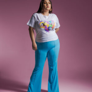 Pantalón Celeste Curvy