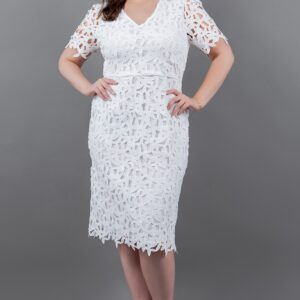 Vestido Tira Bordada Curvy