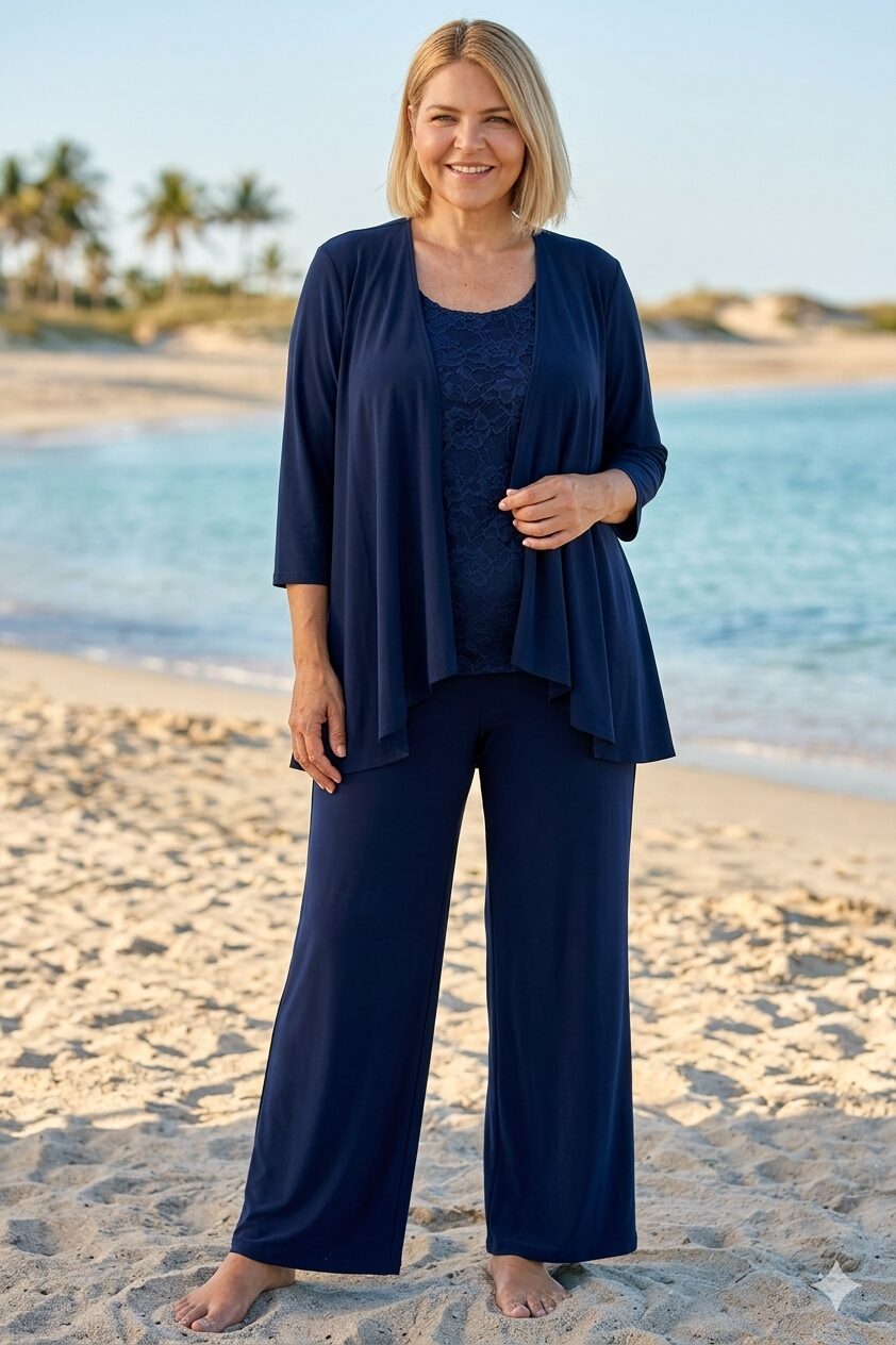 Conjunto Navy 3 Piezas Curvy
