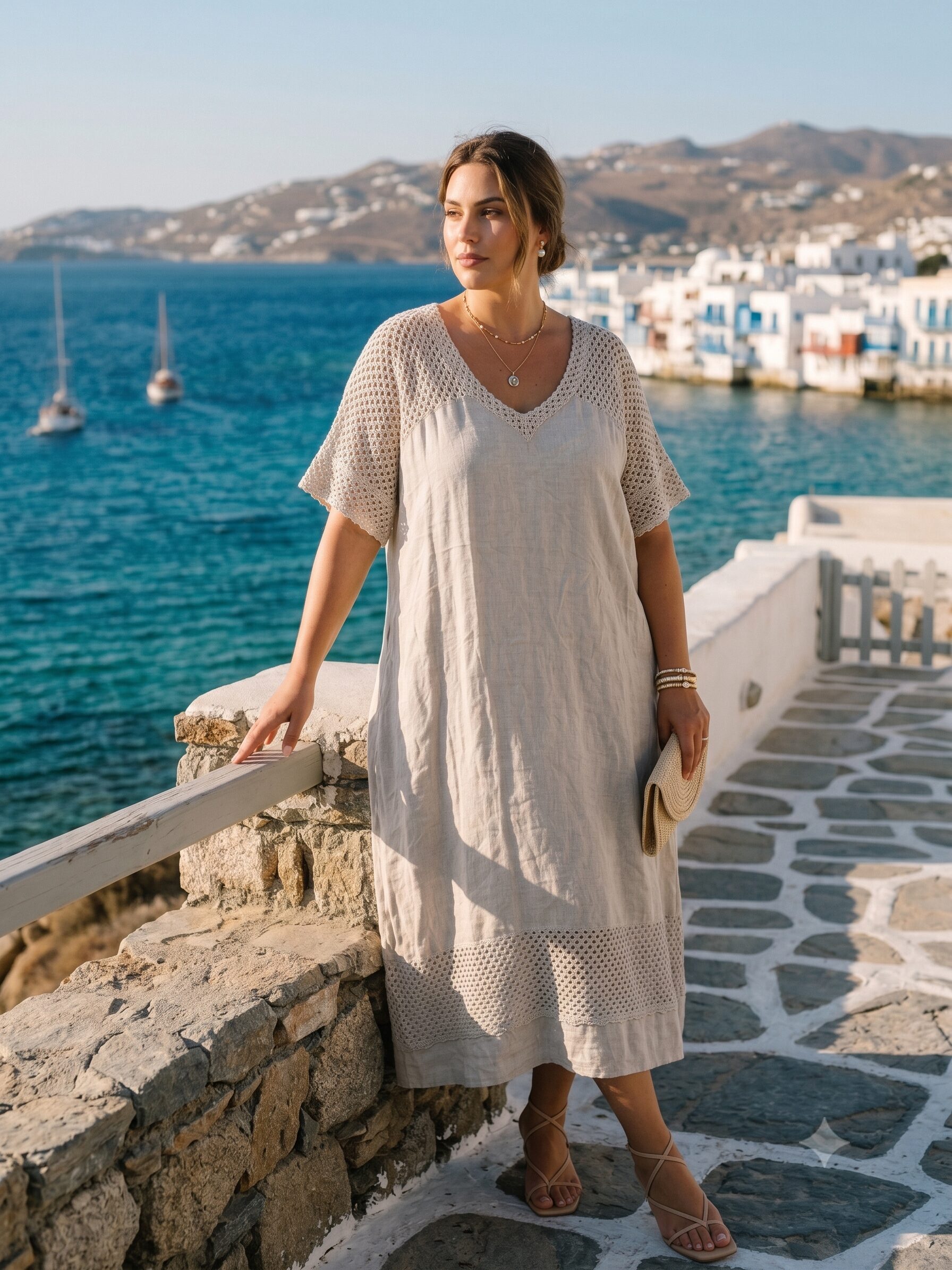 Vestidos Lino Amalfi Largos